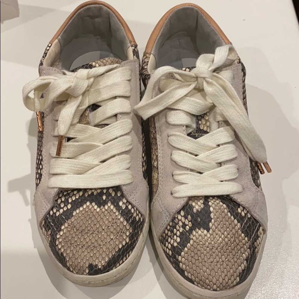 Dolce vita snake skin sneakers